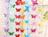 Papel borboleta puxou decoração de flores no casamento da festa da festa do chá de bebê festival de aniversário da festa do chá de bebê DIY decoração1991464