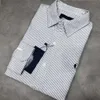 Ralp Laurens Polo Shirt Designer RL Luxe Modeheren Casual shirts Pure katoen met lange mouwen gestreepte klassiek merk shirt pony trend veelzijdig shirt