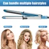 Professional Hair Pro Nano Titanium with lock can be rolled straight dual-use curling iron splint