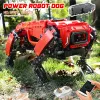 Bloqueia o robô técnico brinquedos O RC Motorized Boston Dynamics Big Dog Model Alphadog Blocks Bricks Toys for Kid Christmas Gifts