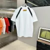 Men T-shirt à manches courtes chemises décontractées top en vrac Designer Luxury 100 Lettrage de coton pur top imprimé rue Hip-hop rap et femmes y2k4 y2k4