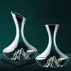 1500 ml/2000ml Iceberg Decanter Ice Lead-Free Crystal Glass Red Wine High-End Gift Vodka Bottle Home Bar 240419