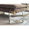 Sac de créateur 5A Flip Handbag Femmes Silver Nouveau sac en cuir authentique pour femmes CYX042302
