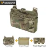 Taschen IDOGEAR TACTICAL DOPE Vorderklappenbeutel mit Mag Beutel Känguru -Tasche Full Set MC