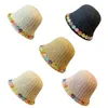 Berets Woman Crochet Floppy Hat Wide Brims Bucket Spring Beach Getaways Sun