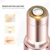 Epilator USB Elektryczny TRIMER BRIMER BEZPIECZNY BROW BROW Mini Eye Brow Shaper Shaver Razor Portable Facial Hair For Women D240424