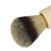 Mousse pour hommes après-rasage des hommes raser la brosse à maison salon de coiffure ergonomique manche à rasage moelleux brossage brosse visage de toilettage