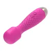 Mini vibratrice féminine Wand Adult Sex toys gpot av vibrant bâton 20 Mode de vibration de fréquence Vibrateurs pour femme USB charge 240412