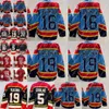 KOB 16 ALEKSANSER BARKOV JERSEY 19 MATTHEW TKACHUK SERGEI BOBROVSKE AARON EKBLAD HAKİK FORMLARLARI Mavi Kırmızı Donanma Beyaz Dikişli