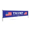 Баннерные флаги Дональд Трамп 2024 На открытом воздухе Баннеры двора 200x45см. Take America Back Drop Drop Home Garid