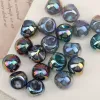 Beads Cordial Design 16*16MM 100PCS Aurora Effect/Jewelry Findings & Components/Hand Made/UV Coated/Round Shape/Acrylic Beads