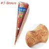 Body Paint Natural Temporary Flash Tattoo Paste Black Henna Body Paint Arts Disposable Cones Sexy Tattoo Cream Lnks Indian Wedding Fashion d240424