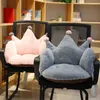 Kudde härlig tecknad stolstol för kontoret förtjockar soffan dekorativ heminredning
