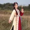 Stage Wear Women Daily Autumn And Winter Chinese Improved Style Han Elements Tibetan Clothing Ethnic Dance Costumes