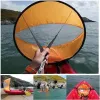 Bateaux pliables kayak vent voile ultrawight portable Sail spécial pour les sports nautiques du canoë gonflable