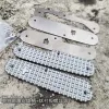 Outils EDC Titanium Alloy G10 Paper Paper Cutter Scale Débacking Camping Pocket Outdoor Tools