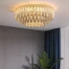 Léger de plafond de cristal de luxe Lumière Lumière simple et moderne chambre atmosphérique Lumière Light Light 2023 Nouveau