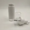 Garrafas 12pcs 50ml de plástico reabastecido mini espuma de espuma de espuma garrafas de bomba portátil garrafa de espuma de cosméticos portátil para viagem
