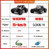 CARS RC CARS 16103PRO 50km/hまたは75km/h、LED 1/16ブラシレスモーター4WDオフロード4x4高速ドリフトモンスタートラックキッズトイギフト