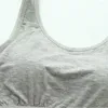 Camisoles Tanks Ladies 'Weste Tops mit eingebautem BH für Frauen weiche und bequeme Panzerhemden (weiß/grau/schwarz/Haut/Rosa)