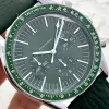 Montres de poignet Omeg pour hommes 2023 Nouvelles montres pour hommes Tous cadran travail quartz montre de haute qualité Top Luxury Marque Chronograph Clock Men Men Speedmaster Type de ceinture en cuir