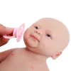 Poupées IVITA WB1512CT 36cm Full Corps Silicone Reborn Baby Doll With Anity Pacificier Soft Baby Dolls for Child