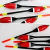 Tillbehör gratis fiskare fiske bobber 5st/set kork float antenn balsa trägar kit 17,5 cm flytkraft 3+2g lätt vertikal boj