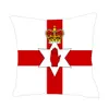 Ulster Banner Flag Throwpillow Cover Factory Supply Good Polyester Satin Pillow Cover3598983