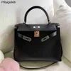 Designerbeutel Damen Umhängetaschen Box Leder 2024 High -End -Mode große Kapazität zweite Generation Schwarze Handtasche Temperament Göttin