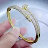 Braceux de luxe de haute qualité bijoux en carter pour les femmes bracelets à la mode mélange les couleurs de haute qualité en zircon complet bracelets