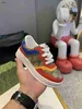 Brand Designer Kids sneakers running shoes leather logo brand childrens sports shoe Splicing design girls boys size 24-35 baby casual shoes