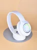 Macaron Over-Ear fone de ouvido Bluetooth e fones de ouvido sem fio e fones de ouvido de computador M3 LED Luminous Gradient Display Dynamic OEM Dinâmico