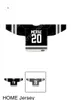 Niestandardowy dom t8 mcrae 20 koszulka hokeja nowa top zszyta S-L-xl-xxl-3xl-4xl-5xl-6xl