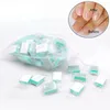 50 PCS/Lot Mini Nail Buffer Block 600/3000 Grit Nail Art Sanding Polish UV Gel Shining Files Files DIY مع مجموعات OPP