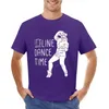 Polos maschile la sua linea Dance Time Gift per ballerino danzante T-shirt animale Prinfor Boys Summer Top Edition Big and Tall T-Shirts Men