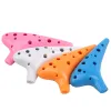 Instrument Plastic 12 Hole Ocarina Ceramic Alto C Legend of Ocarina Flute Music Instrument Plastic Ocarina 5 couleurs