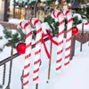 Party Decoration 90CM Balloons Christmas Candy Canes Stick Balloon For XmaIndoor Outdoor Decorations Family Kids Gift