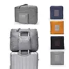 高品質の折りたたみ式バッグオックスフォードクロスハンド荷物荷物旅行袋男性と女性のための週末旅行ダッフルバッグ240423