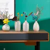Vazen Noordse ins schitterende kleine vaas met gedroogde bloem woning decoratie woonkamer tafel parel geglazuurde arrangeur decor
