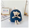 Zaino personalizzato per bambini con cartoni animati da cartone animato peluche regali di animali per ragazzi e ragazze