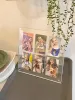 Frames Kawaii middle 6 Card Slot Kpop Photocard Holder 3 inch polaroid Idol Card Photo Holder Frame Tabletop display stands Stationery