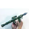 Gun Toys Children Bullet Foam Pistolet Toy Wojskowy Rakieta z kulami dla chłopców dla dzieci gry na świeżym powietrzu Prezent2404