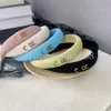 5Styles Designer Brand Hair Band LETTER BAND FEMMES STRAPS CROSS COILDBRESS SPORT BIGONS THEWRRAP Girls Fashion Hair Accessoires