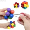 Decompression Toy Adults Anti-stress Squeeze Toy Atomic Fidget Ball Children Sensory Stress Relief Toys Hand Exercises Massage Balls Autism Gifts d240424