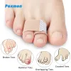 Behandling Pexmen 1/2/5/10st Hammer Toe Straight Toe Slints Kuddar Bandage för att korrigera krokiga överlappande tårskydd