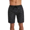 Shorts masculinos 2024 cogumelo colorido reflexivo casual clube de boate refletem calças de hip hop leves bermuda masculina