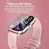 Zegarek 2023 Nowy inteligentny zegarek Kobiety moda Bluetooth Call Watch Fitness Tracker Waterproof Sports Ladies Smartwatch na Android iOS 240423