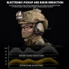 Zubehör Com Tac C5 Taktisches Headset/ARC -Schienenadapter für C Series II/III C4 C5 C6 Militär Airsoft Pickup Rauschen Reduktion Kopfhörer