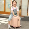 Baixa para a mala infantil Garota de 12 anos, menino, bebê pode andar de viagem caixa de bagagem de mão de 15/18 polegadas de transporte de bebê