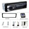 1 DIN CAR RADIO TAPE RESSORDER 12V In-dash FM Stereo Receiver USB AUX Inport Multimedia MP3 Player Bluetooth Autoradio